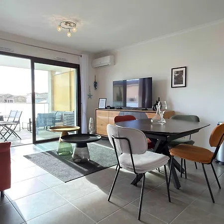 L'escale Marine Accessible Parking & At 300m Apartament Valras-Plage